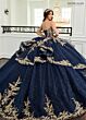 Rachel Allan RQ3153 Puff Sleeve Illusion Bodice Quinceanera Gown