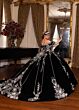 Rachel Allan RQ5011 Off-The-Shoulder Velvet Quinceanera Dress