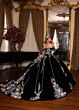 Rachel Allan RQ5011 Off-The-Shoulder Velvet Quinceanera Dress