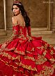 Rachel Allan RQ5012 Long Sleeve Corset Bodice Sweet 16 Dress