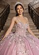 Rachel Allan RQ1182 Corset Bodice Sweetheart Neckline Dress
