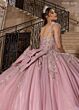 Rachel Allan RQ1182 Corset Bodice Sweetheart Neckline Dress