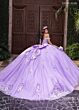 Rachel Allan RQ1184 Basque Waist Off The Shoulder Lace-Up Dress