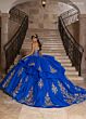 Rachel Allan RQ1186 Corset Bodice† Embellished Lace-Up Dress