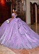 Rachel Allan RQ2240 Beaded Corset Bodice Strapless Dress