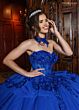 Rachel Allan RQ2241 Ruffle Pannier Sweetheart Neckline Dress