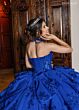 Rachel Allan RQ2241 Ruffle Pannier Sweetheart Neckline Dress