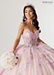 Rachel Allan RQ2242 Sweetheart Neck Lace-Up Embellished Dress