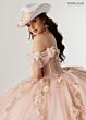 Rachel Allan RQ2242 Sweetheart Neck Lace-Up Embellished Dress
