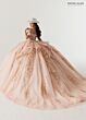 Rachel Allan RQ2242 Sweetheart Neck Lace-Up Embellished Dress