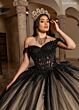 Rachel Allan RQ2247 Monarch Train Off The Shoulder Dress