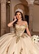 Rachel Allan RQ2247 Monarch Train Off The Shoulder Dress