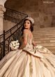 Rachel Allan RQ2247 Monarch Train Off The Shoulder Dress