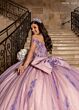 Rachel Allan RQ2247 Monarch Train Off The Shoulder Dress