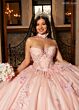 Rachel Allan RQ3176 Bow Back Sweetheart Neckline Dress