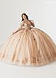 Rachel Allan RQ3178 Sweetheart Off The Shoulder Lace-Up Dress