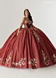Rachel Allan RQ3178 Sweetheart Off The Shoulder Lace-Up Dress