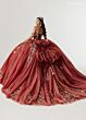 Rachel Allan RQ3178 Sweetheart Off The Shoulder Lace-Up Dress