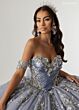 Rachel Allan RQ3178 Sweetheart Off The Shoulder Lace-Up Dress