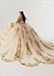 Rachel Allan RQ6014 Pannier Skirt Off The Shoulder Embellished Dress