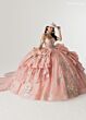 Rachel Allan RQ6014 Pannier Skirt Off The Shoulder Embellished Dress