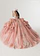 Rachel Allan RQ6014 Pannier Skirt Off The Shoulder Embellished Dress