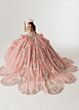Rachel Allan RQ6014 Pannier Skirt Off The Shoulder Embellished Dress