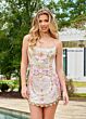 Rachel Allan 40080 Dolphin Hem Embellished Dress