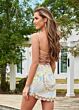 Rachel Allan 40080 Dolphin Hem Embellished Dress