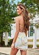 Rachel Allan 40080 Dolphin Hem Embellished Dress