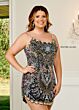 Rachel Allan 40080 Dolphin Hem Embellished Dress