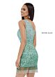 Rachel Allan 40127 Fringe Hem Ombre Sequin Dress