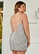 Rachel Allan 40248 Sweetheart Neck Sequin Dress