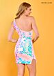 Rachel Allan 40258 Cut Glass One Shoulder Dress