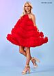 Rachel Allan 40260 Beaded Halterneck Tent Dress