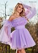 Rachel Allan 40366 Detachable Sleeves Strapless Dress