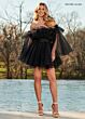 Rachel Allan 40366 Detachable Sleeves Strapless Dress