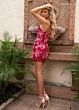 Rachel Allan 40400 Strapless Sweetheart Floral Dress