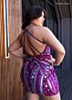 Rachel Allan 40403 Strappy Back Embellished Dress