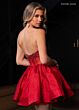 Rachel Allan 40420 Illusion Top Strapless Dress