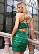 Rachel Allan 40457 One Shoulder Embellished Dress