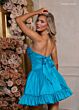 Rachel Allan 40470 Bow Back Strapless Dress