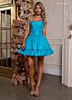 Rachel Allan 40470 Bow Back Strapless Dress