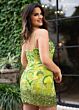 Rachel Allan 40471 Plunging Neckline Embellished Dress