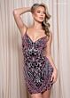 Rachel Allan 40475 Ladder Sides Open Back Dress