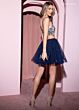 Rachel Allan 40477 Beaded Top Two Piece Dress