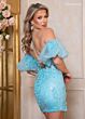 Rachel Allan 40482 Detachable Sleeves Corset Dress
