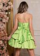 Rachel Allan 40507 Layered Skirt Corset Dress