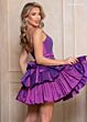 Rachel Allan 40507 Layered Skirt Corset Dress