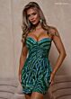 Rachel Allan 40517 Strapless Corset Embellished Dress